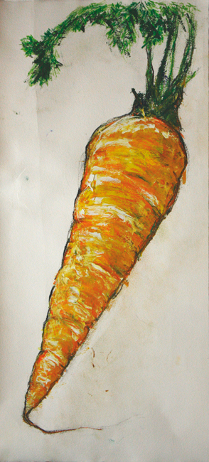 Triptyque La carotte 2/3