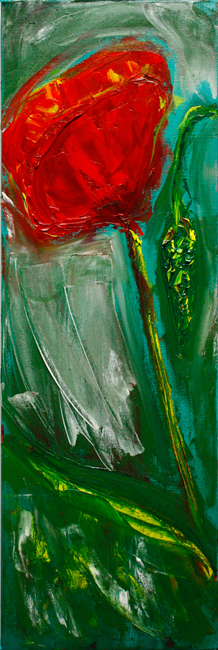 Triptyque : Coquelicot