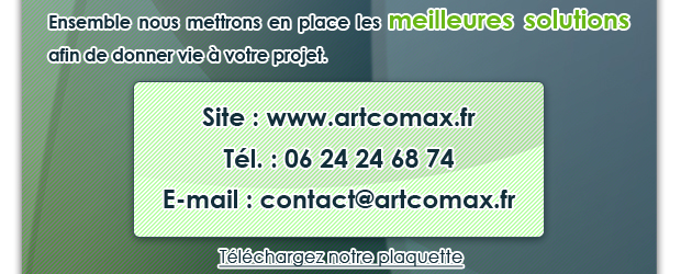 Il ne vous reste plus qu’&agrave; partager !
    
Contactez-nous d&egrave;s maintenant !
    
Ensemble nous mettrons en place les meilleures solutions afin de donner vie &agrave; votre projet.